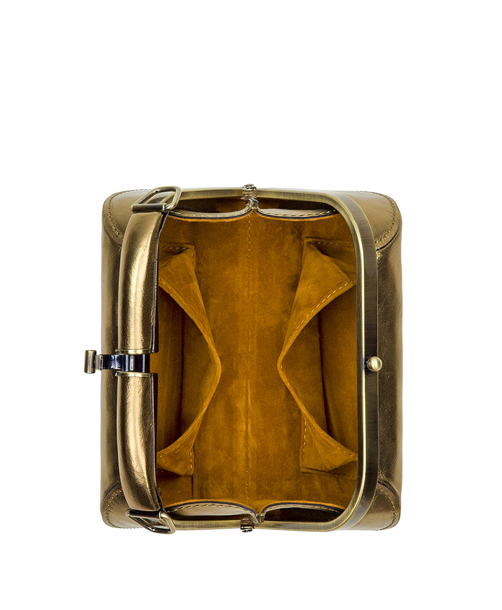 Female - Pilzone Frame - Vintage Distressed Metallic - antique gold - by Patricia Nash - View 5 of 5