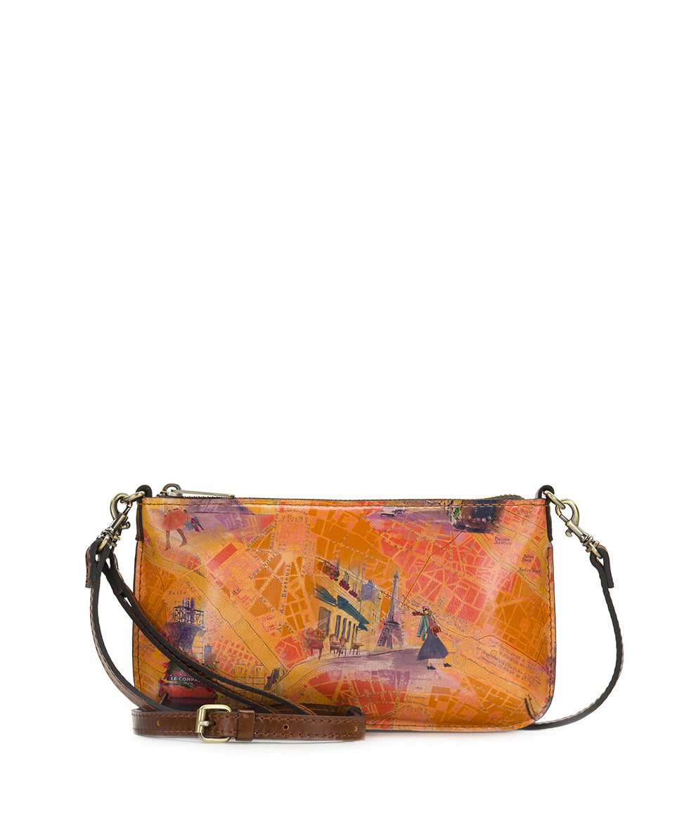 Laurina Wristlet - Paris Map – Patricia Nash