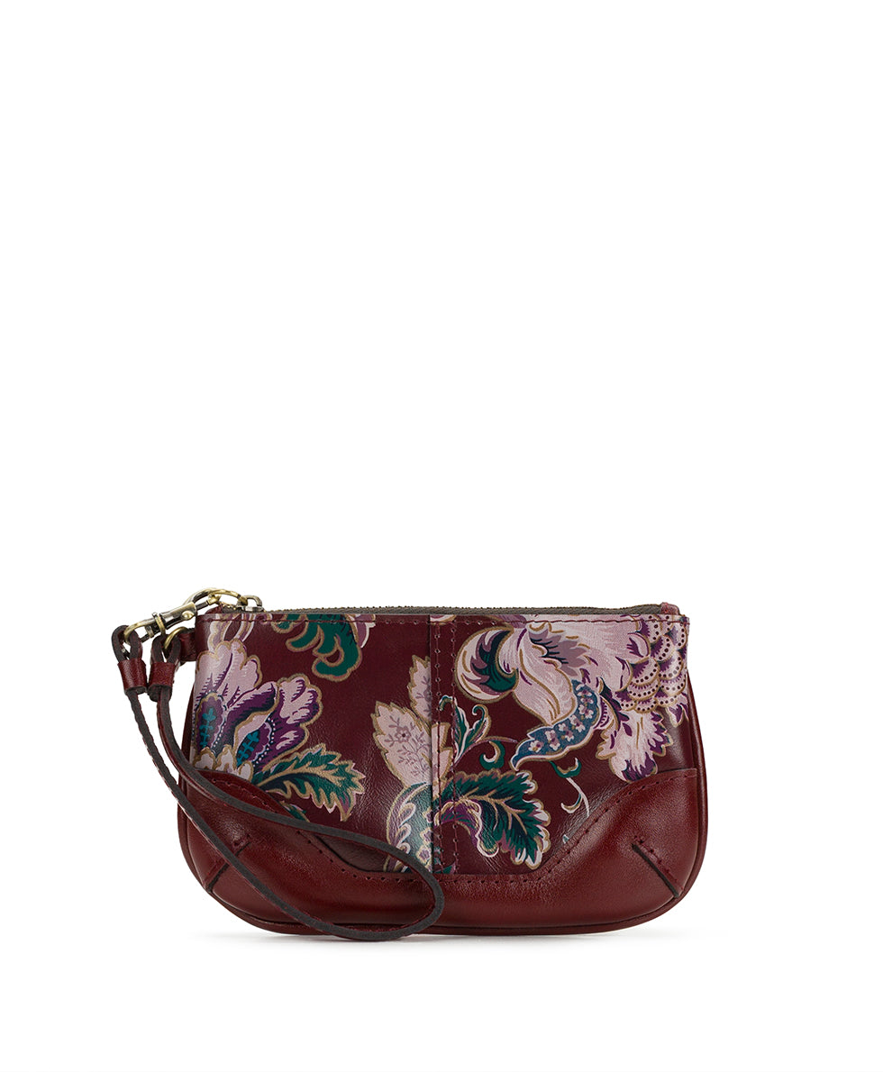Female - Lula Wristlet - European Floral Tapestry - european floral tapestry - by Patricia Nash - View 1 of 3