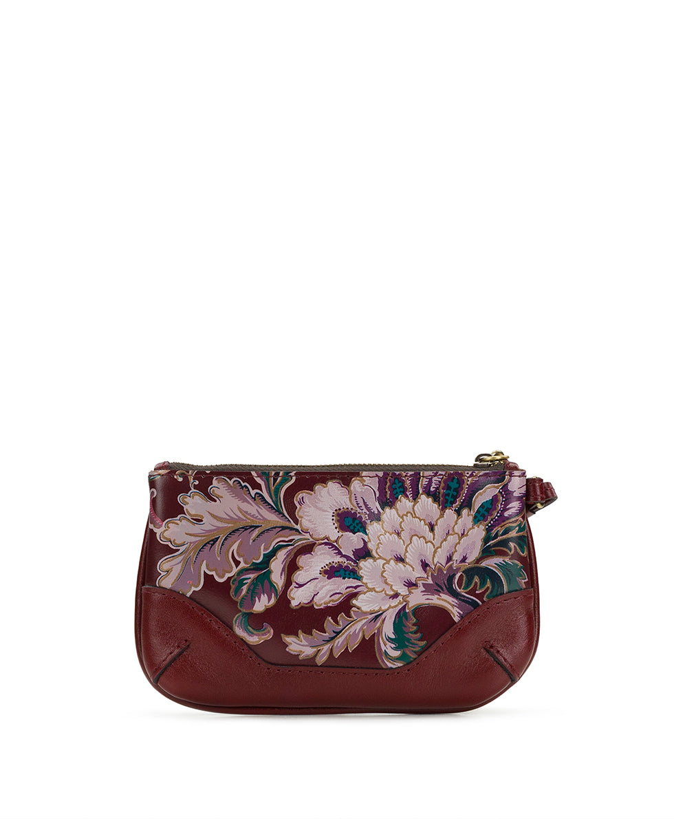 Female - Lula Wristlet - European Floral Tapestry - european floral tapestry - by Patricia Nash - View 2 of 3