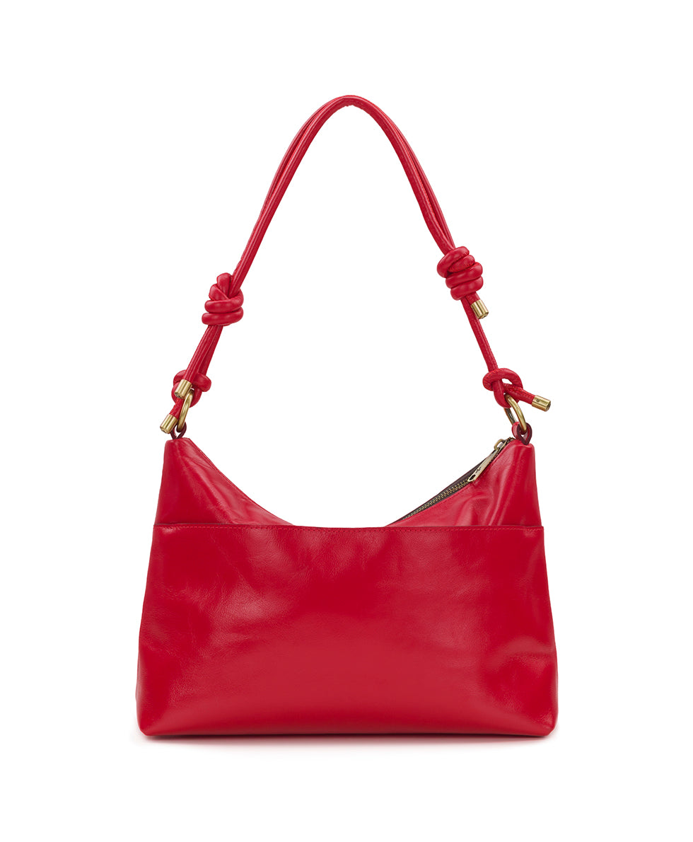 Red leather Patricia Nash small backpack crossbody purse Patricia Nash Rocca Saddle Crossbody Handbag – ShopCGX main image 3