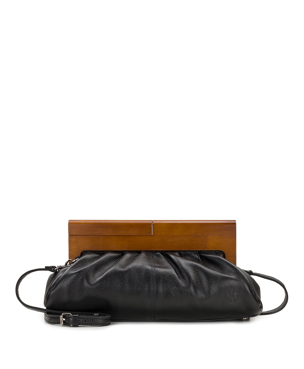 バッグ apolina Appoline Wooden Frame - Rugged Natural Grain – Patricia Nash