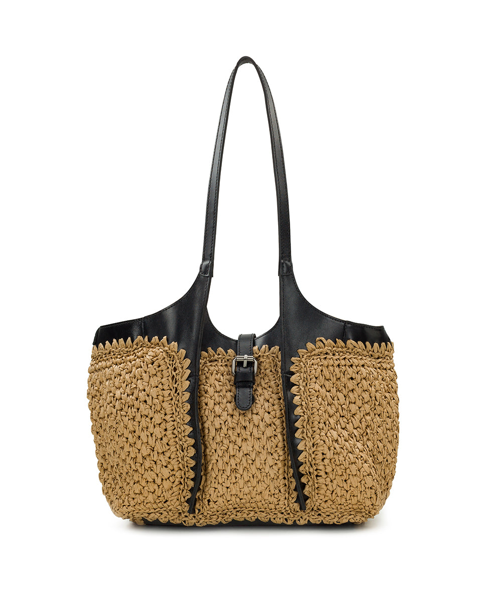 Christiana Woven Satchel - Specialty Woven – Patricia Nash