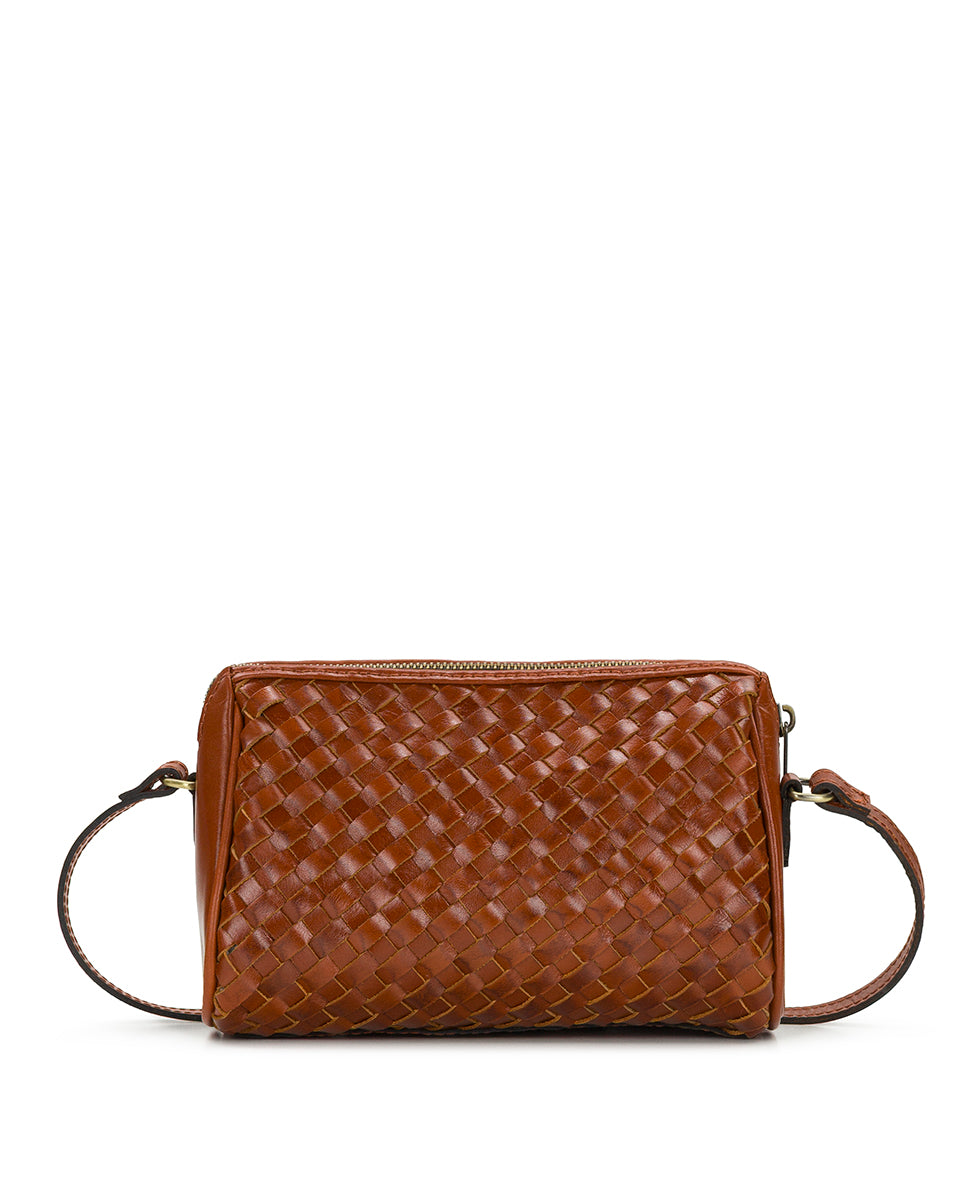 Romy Crossbody - Hand Stained Woven – Patricia Nash