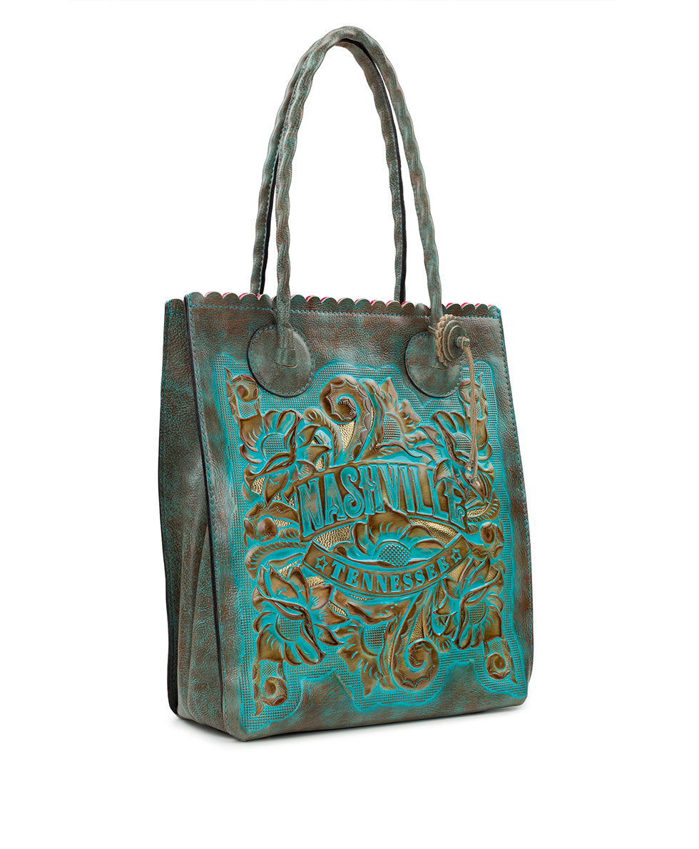 Patricia nash best sale cavo tote turquoise