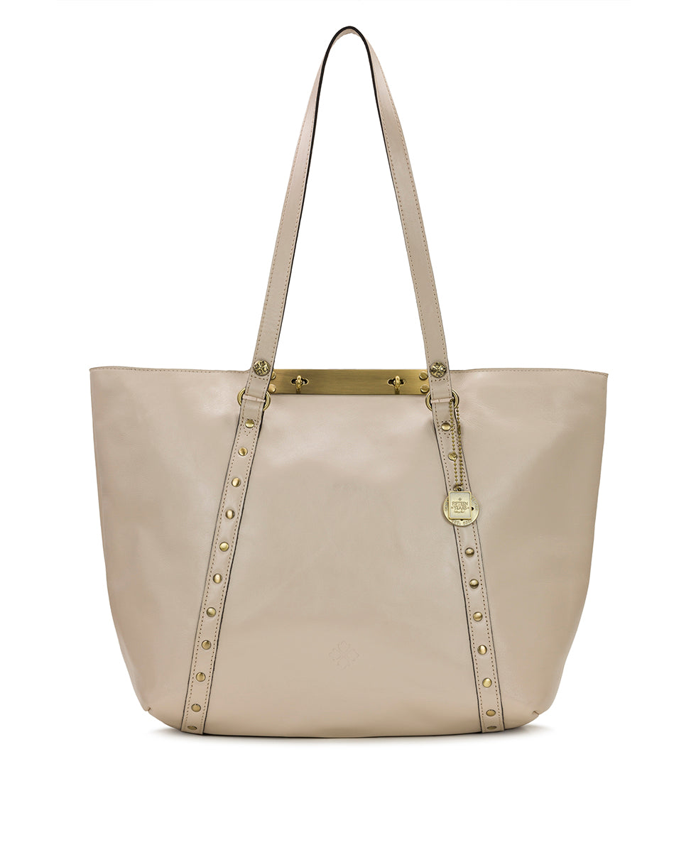 Benvenuto Tote - Vintage Distressed Leather - black - by Patricia Nash - View 1 of 63