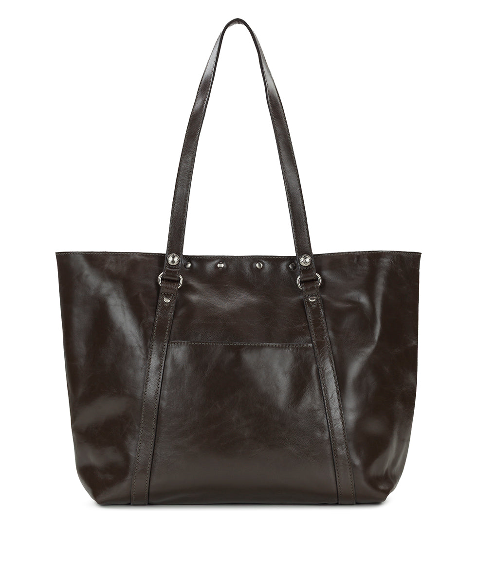 Female - Benvenuto Tote - Vintage Distressed Leather - oxblood - by Patricia Nash - View 2 of 14