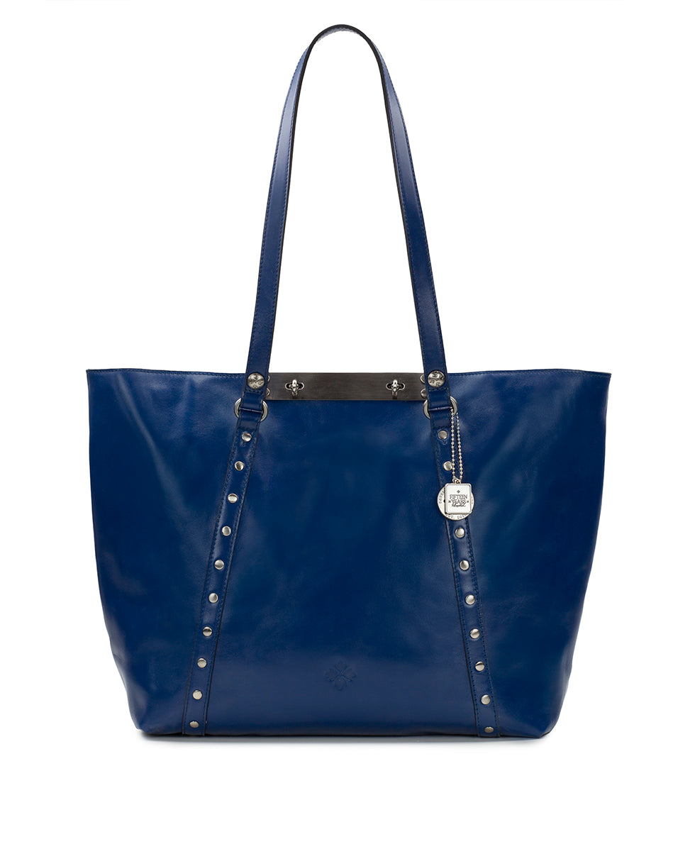 Benvenuto Tote - Vintage Distressed Leather - black - by Patricia Nash - View 46 of 63