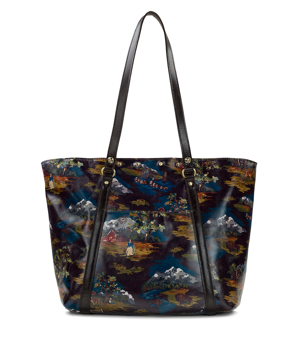 Patricia Nash Totebag orders Parisian Camo Benvenuto Leather Tote Bag & Dust Bag!