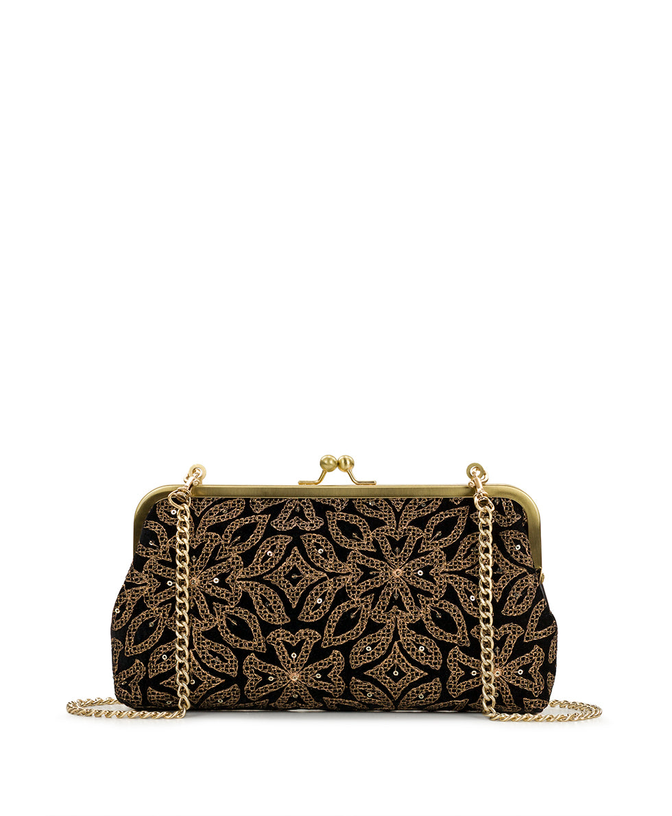 Female - Potenaz Frame - Naoko Velvet - gold - by Patricia Nash - View 1 of 6