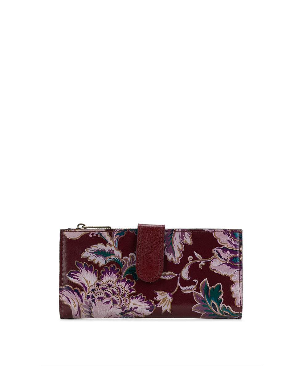 Female - Nazari Wallet - European Floral Tapestry - european floral tapestry - by Patricia Nash - View 1 of 4