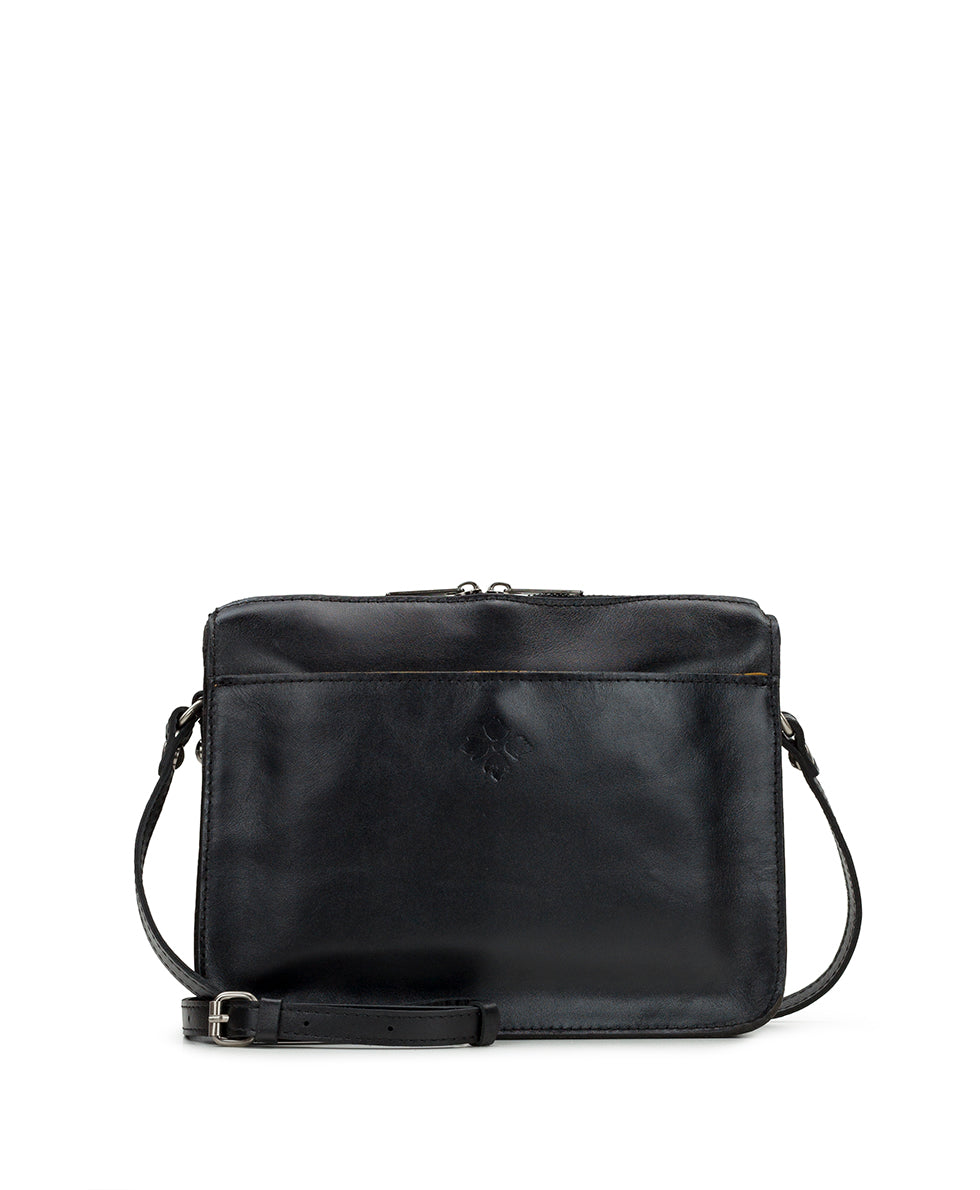 Nazaire Top Zip Crossbody Bag - Heritage - black - by Patricia Nash - View 1 of 10