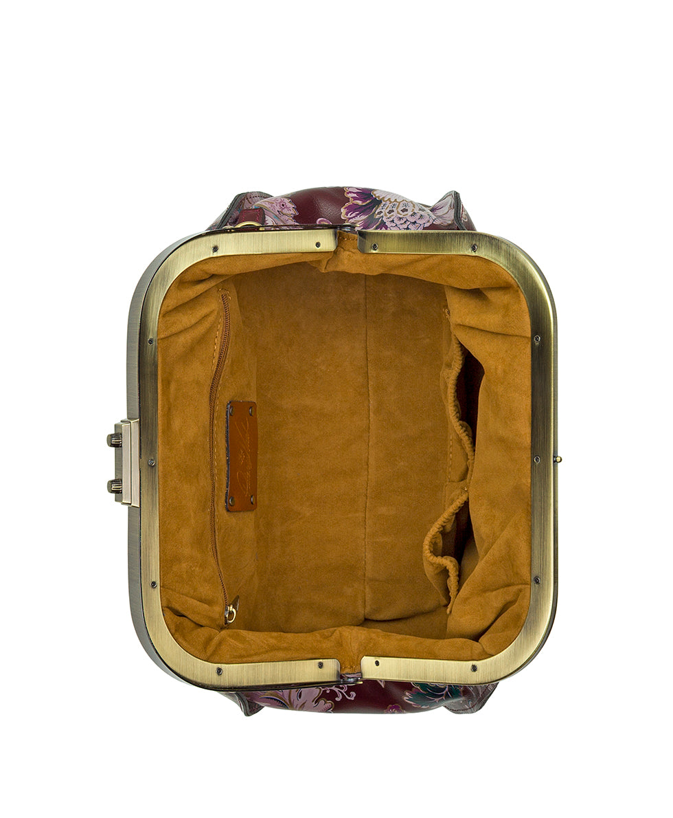 Female - Verbania Frame - European Floral Tapestry - european floral tapestry - by Patricia Nash - View 5 of 6