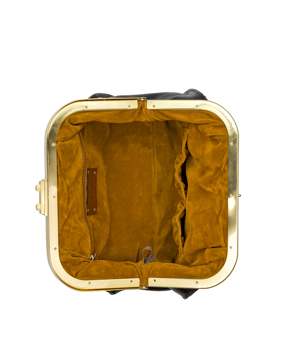 Female - Verbania Frame - Naoko Velvet - gold - by Patricia Nash - View 4 of 5