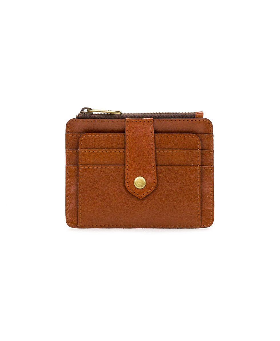 Patricia Nash Cassis ID Card Case Wallet Tan