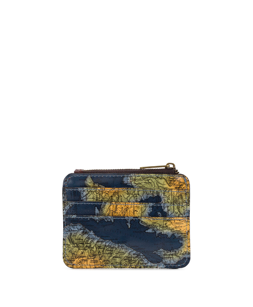 Cassis ID Case - Greek Map – Patricia Nash