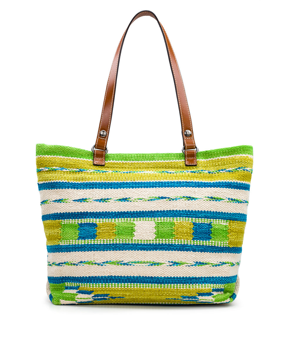 Chennai Tote - Hand Loomed - magenta multi - by Patricia Nash - View 2 of 19