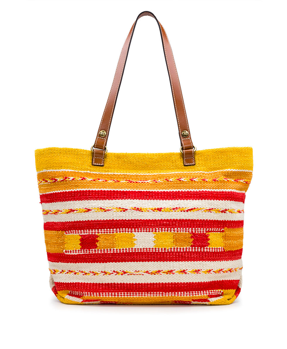 Chennai Tote - Hand Loomed - magenta multi - by Patricia Nash - View 10 of 19