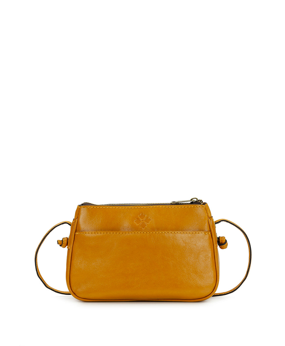 Female - Bacoli Crossbody - Cavo Border Tooled - mango - by Patricia Nash - View 3 of 17