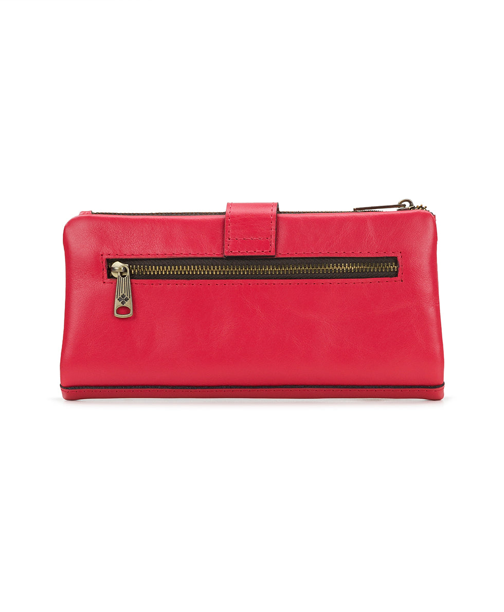 Annesley Wristlet - Vintage Distressed Leather - oxblood - by Patricia Nash - View 2 of 40