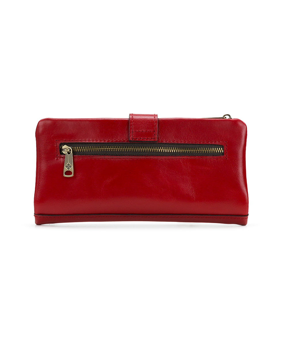 Annesley Wristlet - Vintage Distressed Leather - oxblood - by Patricia Nash - View 26 of 40