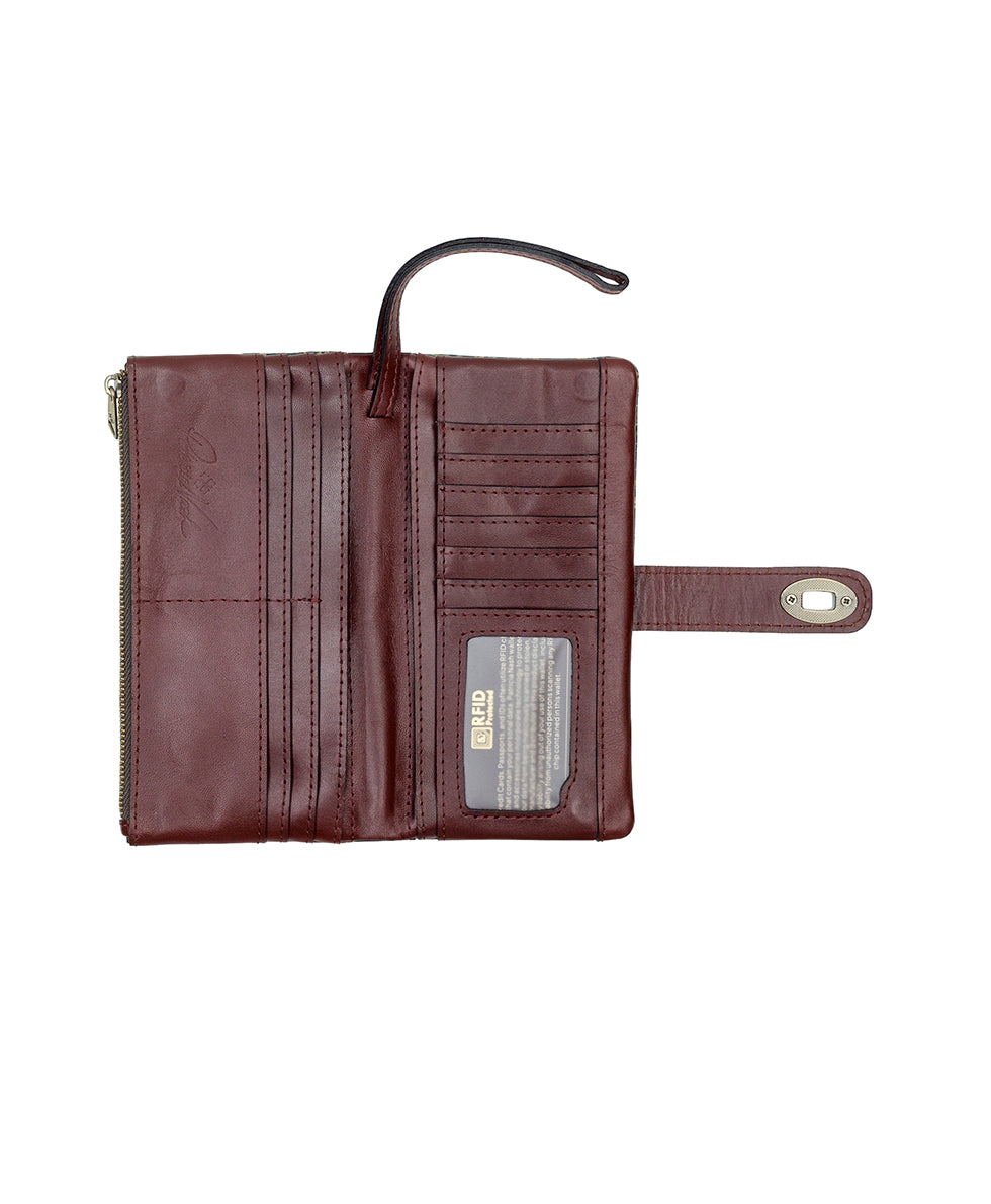 Female - Annesley Wristlet - Tuscan Fields - tuscan fields - by Patricia Nash - View 3 of 4