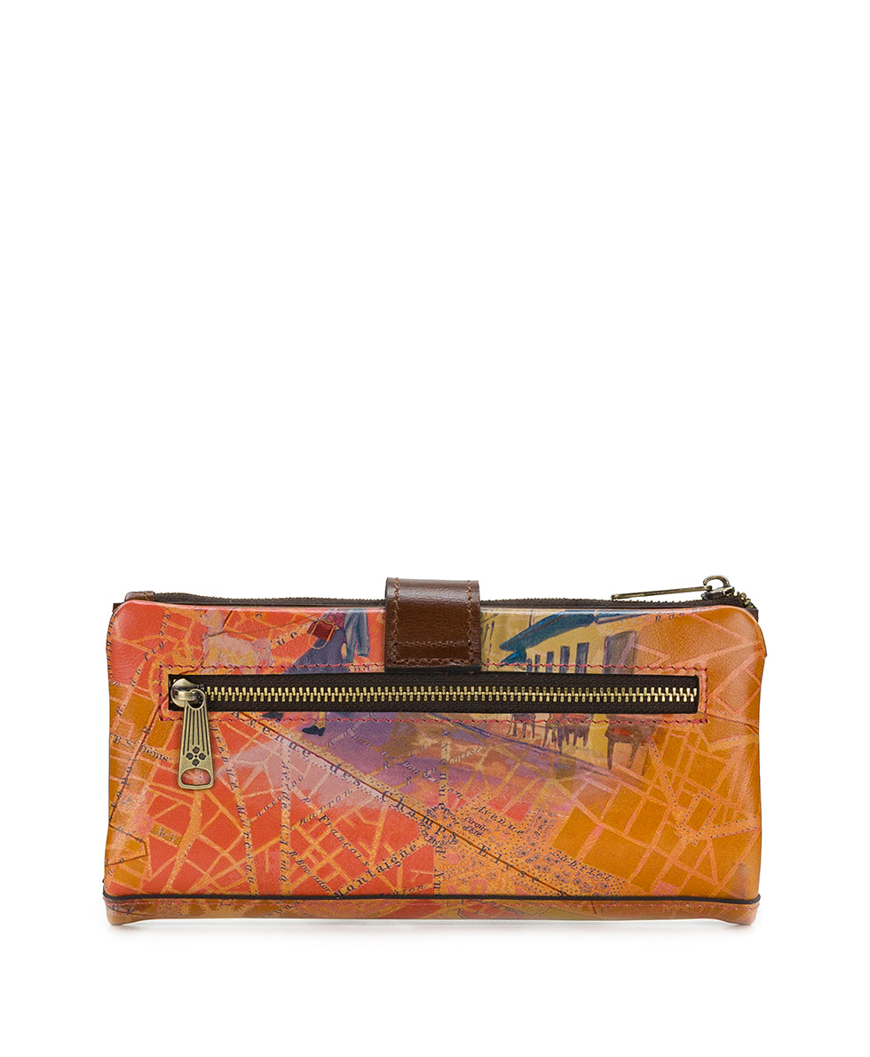 Annesley Wristlet - Paris Map – Patricia Nash