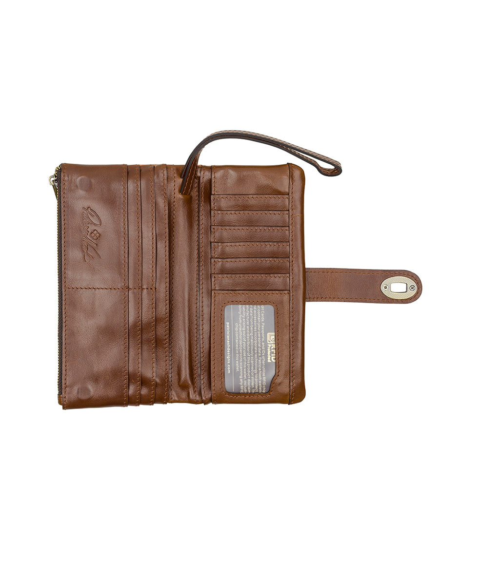 Annesley Wristlet - Paris Map – Patricia Nash
