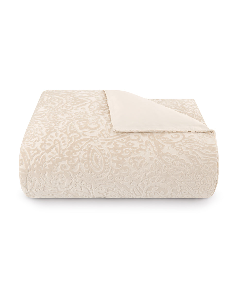 Comforter Mini Set  - Laser Lace Jacquard - by Patricia Nash - View 8 of 8