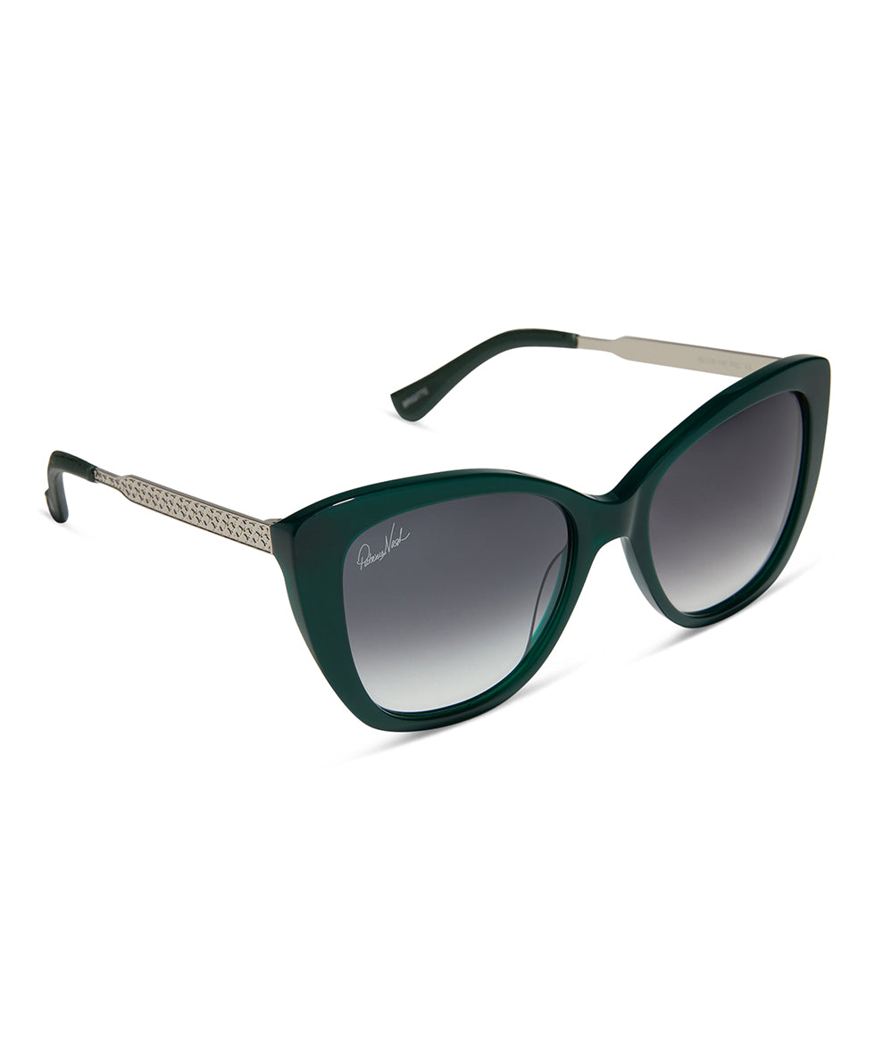 Brigitte Sunglasses | Deep Aqua Eyewear | Patricia Nash display picture 2
