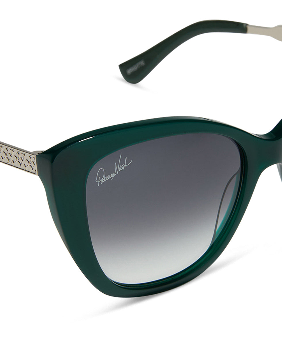 Brigitte Sunglasses - Deep Aqua - deep aqua - by Patricia Nash - View 4 of 8