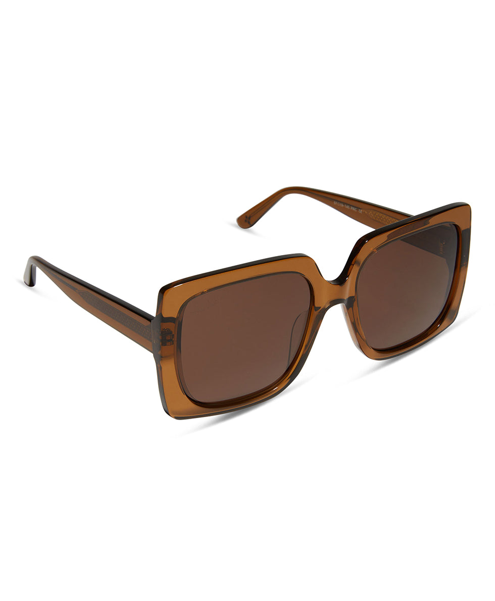 Jackie Sunglasses - Hazelnut – Patricia Nash