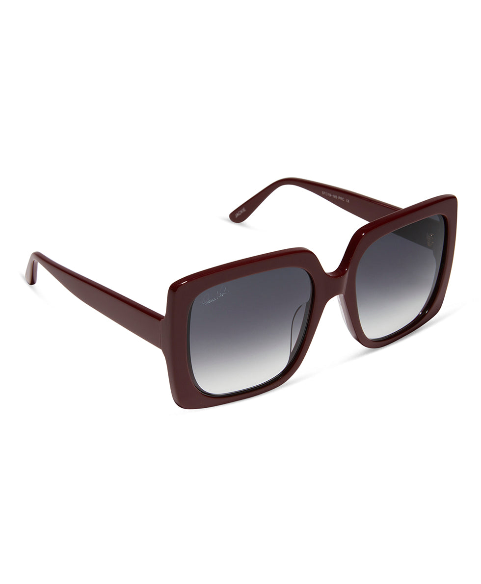 Jackie Sunglasses - Maroon - maroon - by Patricia Nash - View 2 of 8
