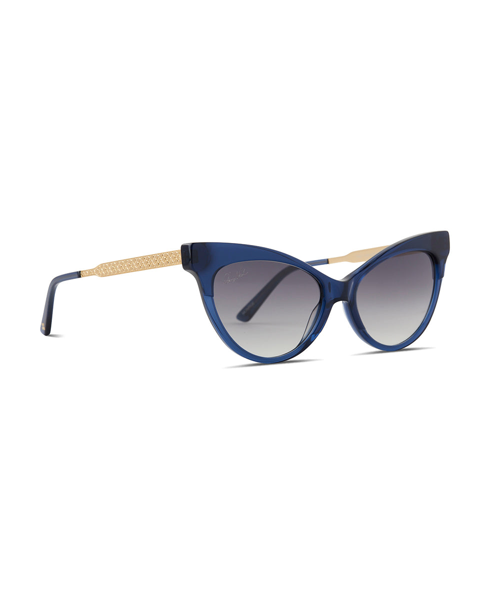 Monroe Cateye Sunglasses - Lapis - lapis - by Patricia Nash - View 2 of 8