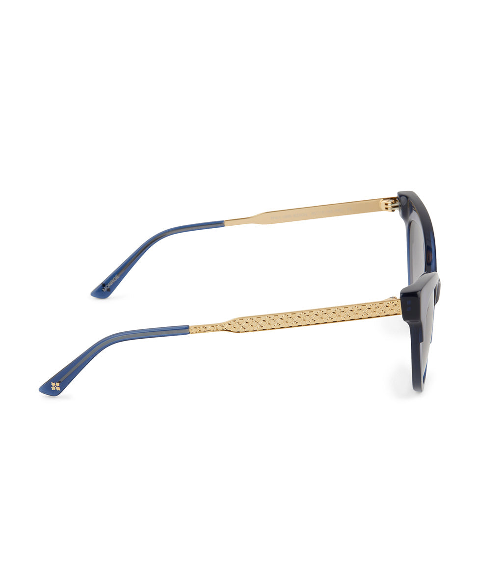 Monroe Cateye Sunglasses - Lapis - lapis - by Patricia Nash - View 3 of 8