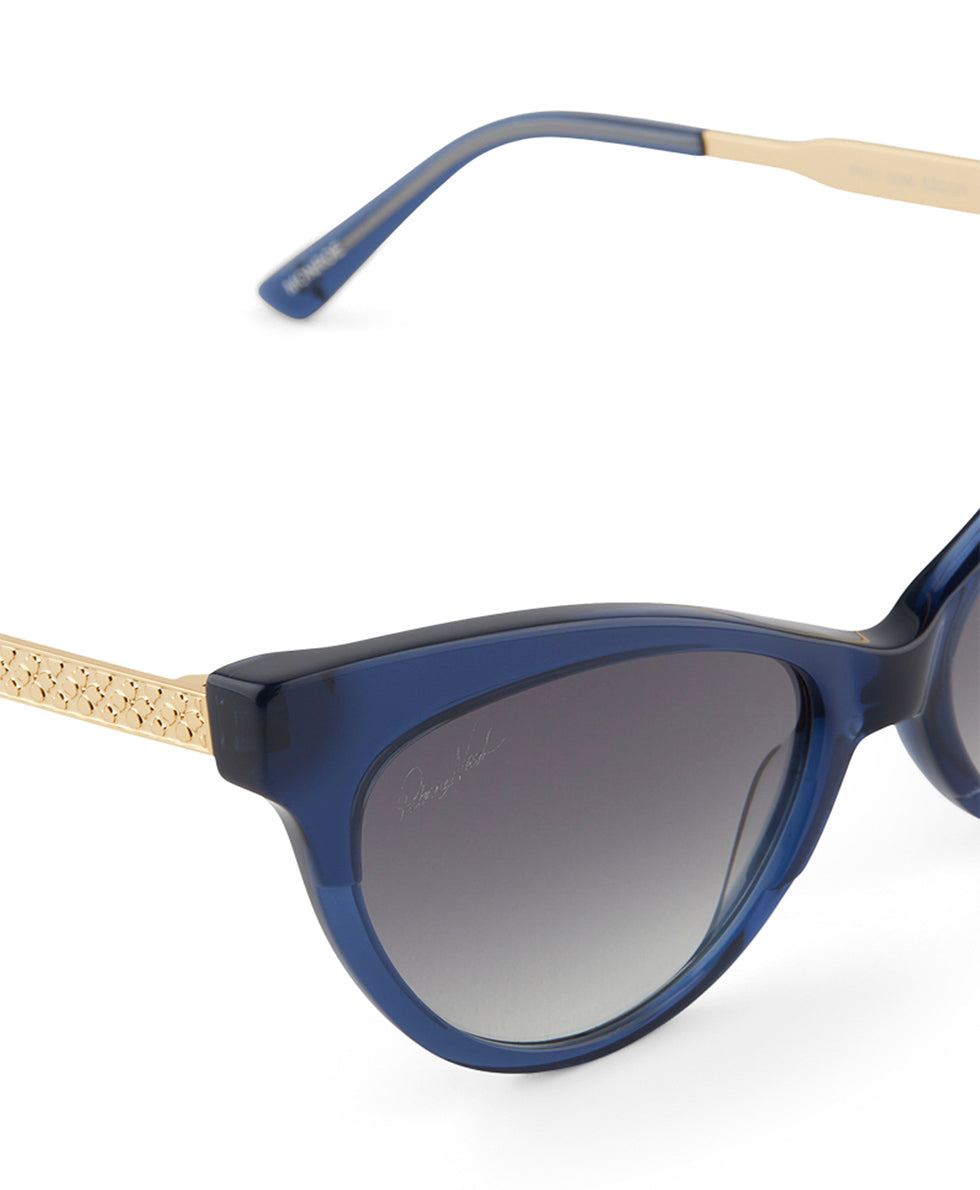 Monroe Cateye Sunglasses - Lapis - lapis - by Patricia Nash - View 4 of 8
