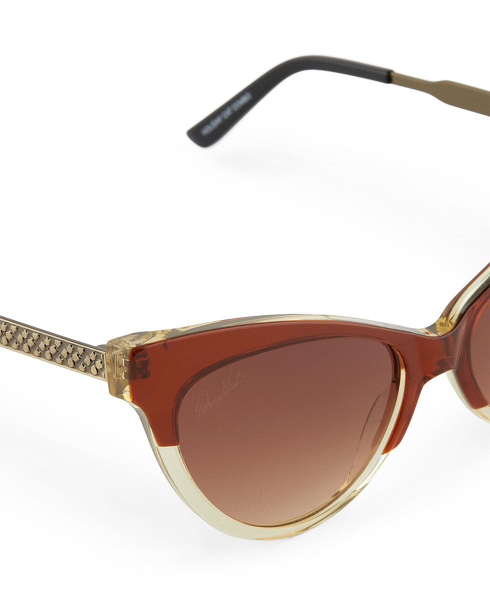 Monroe Cateye Sunglasses - British Tan - british tan - by Patricia Nash - View 4 of 8