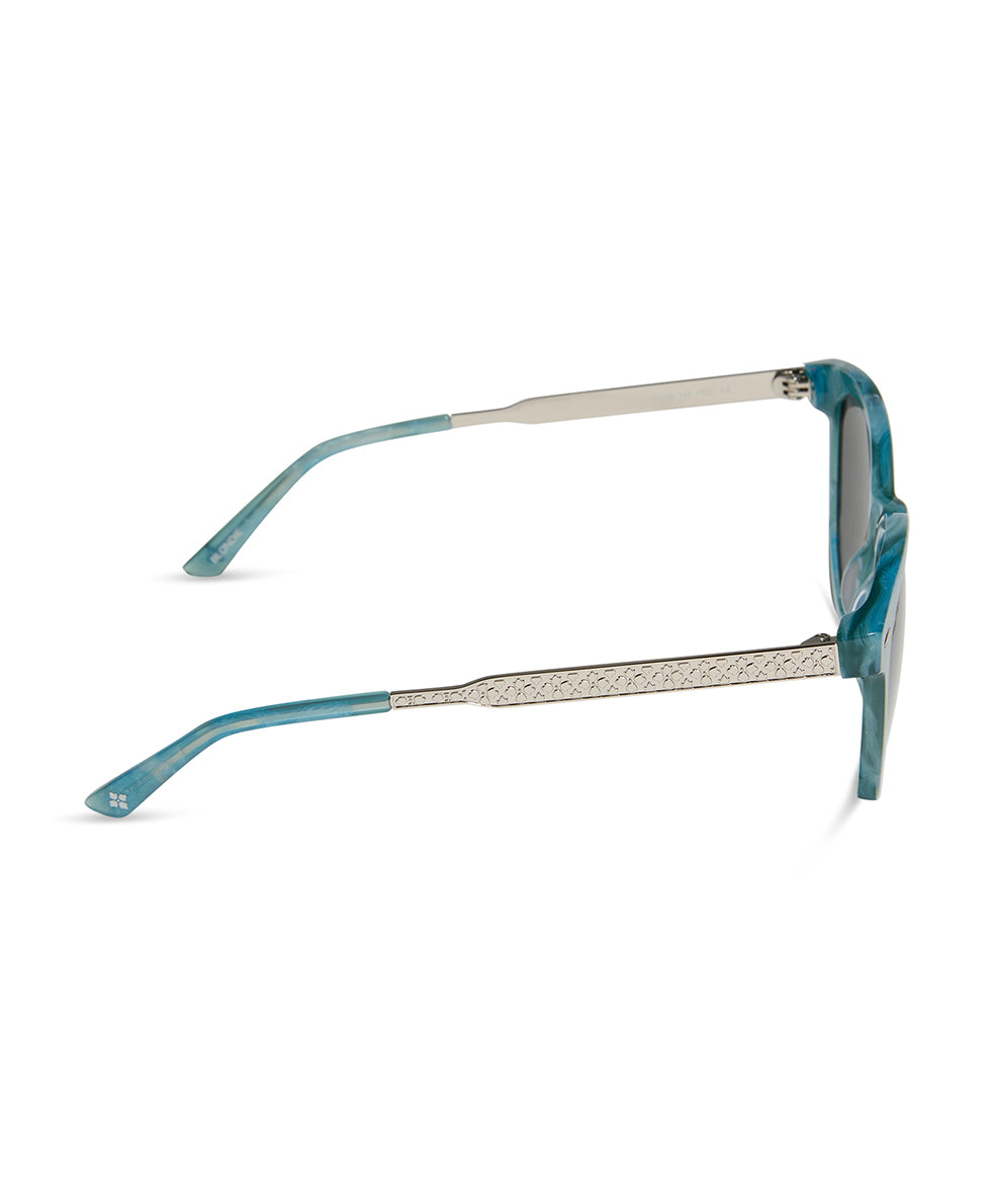 Blondie Sunglasses - Greek Floral - prairie tortoise - by Patricia Nash - View 2 of 8