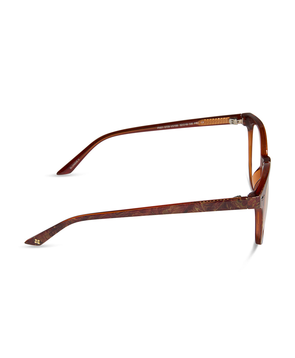 Blondie II Reader Glasses - Florentine Marbling - by Patricia Nash - View 3 of 8