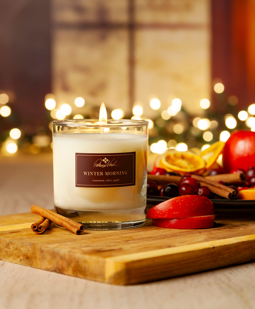 Winter Morning Candle - by Patricia Nash - View 5 of 5
