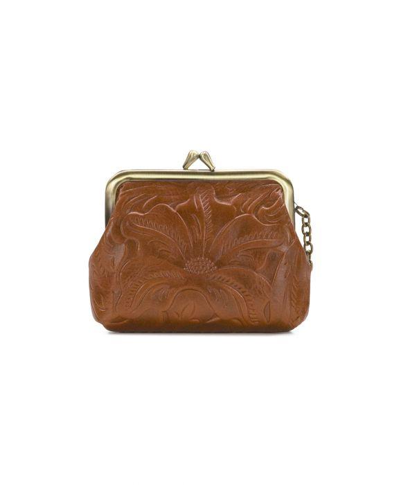 Patricia Nash Borse Tooled Leather Coin Purse Florence