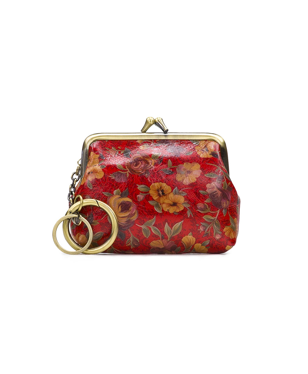 Borse Coin Purse Rosso Fiore Patricia Nash