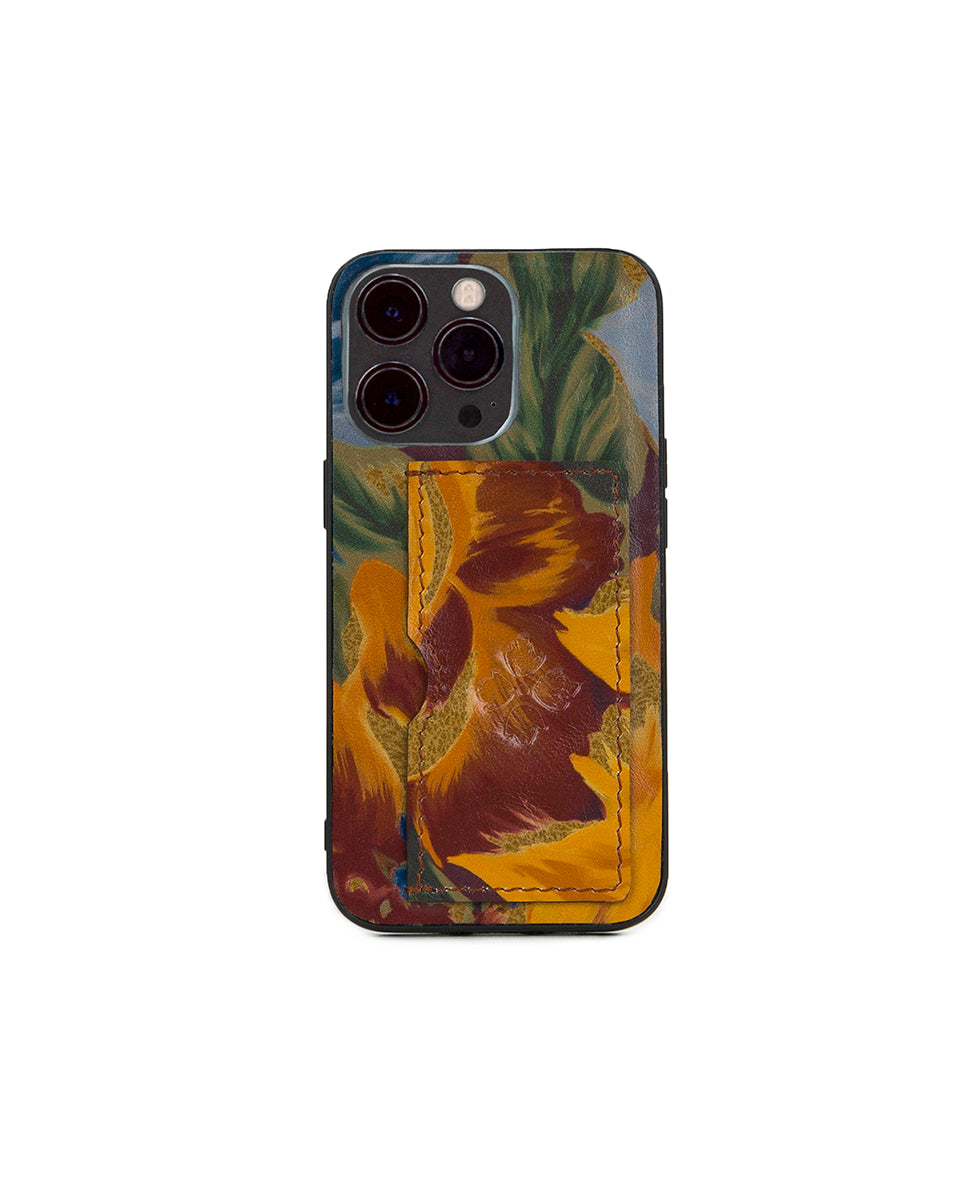 Vedetta iPhone 13 Pro Case - Marigold Harvest - marigold harvest - by Patricia Nash - View 1 of 3