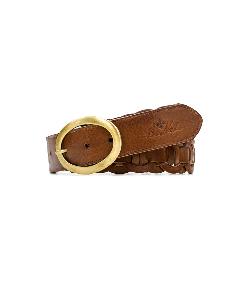 Brown Belt With Gold Buckle Mens Belts With Buckle Tan Cognac 