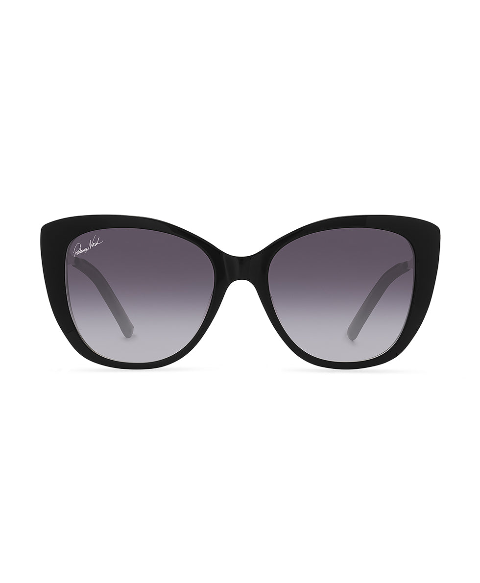 Brigitte Sunglasses - Black Gloss - black gloss - by Patricia Nash - View 1 of 8
