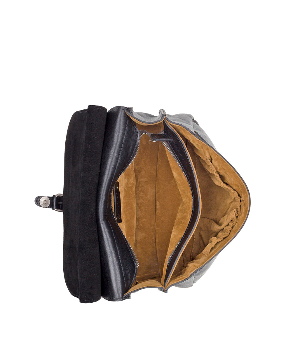 Female - London Saddle Bag - Heritage - black - by Patricia Nash - View 9 of 11