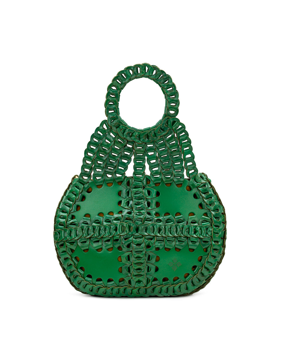 Female - Pisticci Flapover Crossbody Bag - Chainlink Leather - florence - by Patricia Nash - View 31 of 60