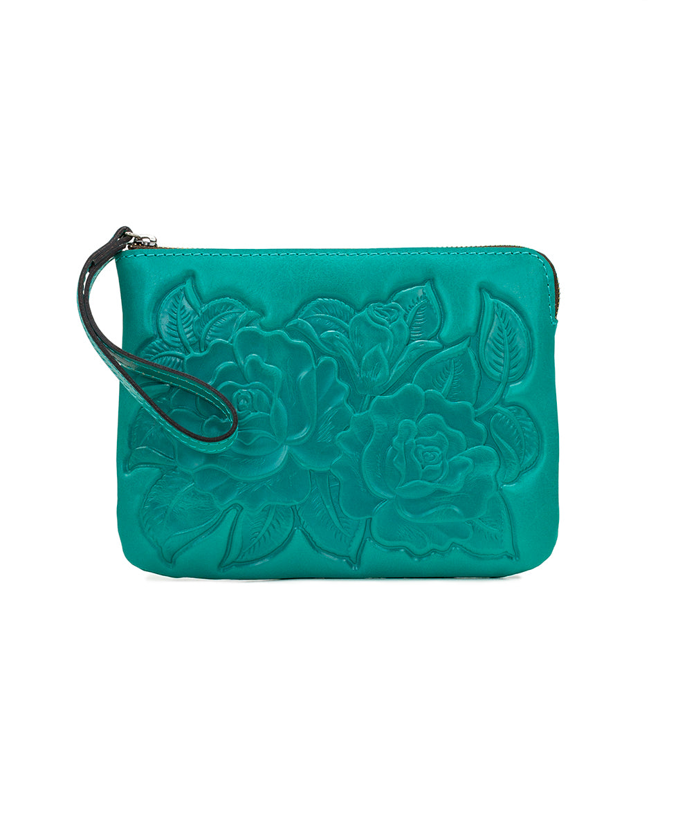 Patricia Nash Rose Tooling Collection Cassini Floral-Embossed