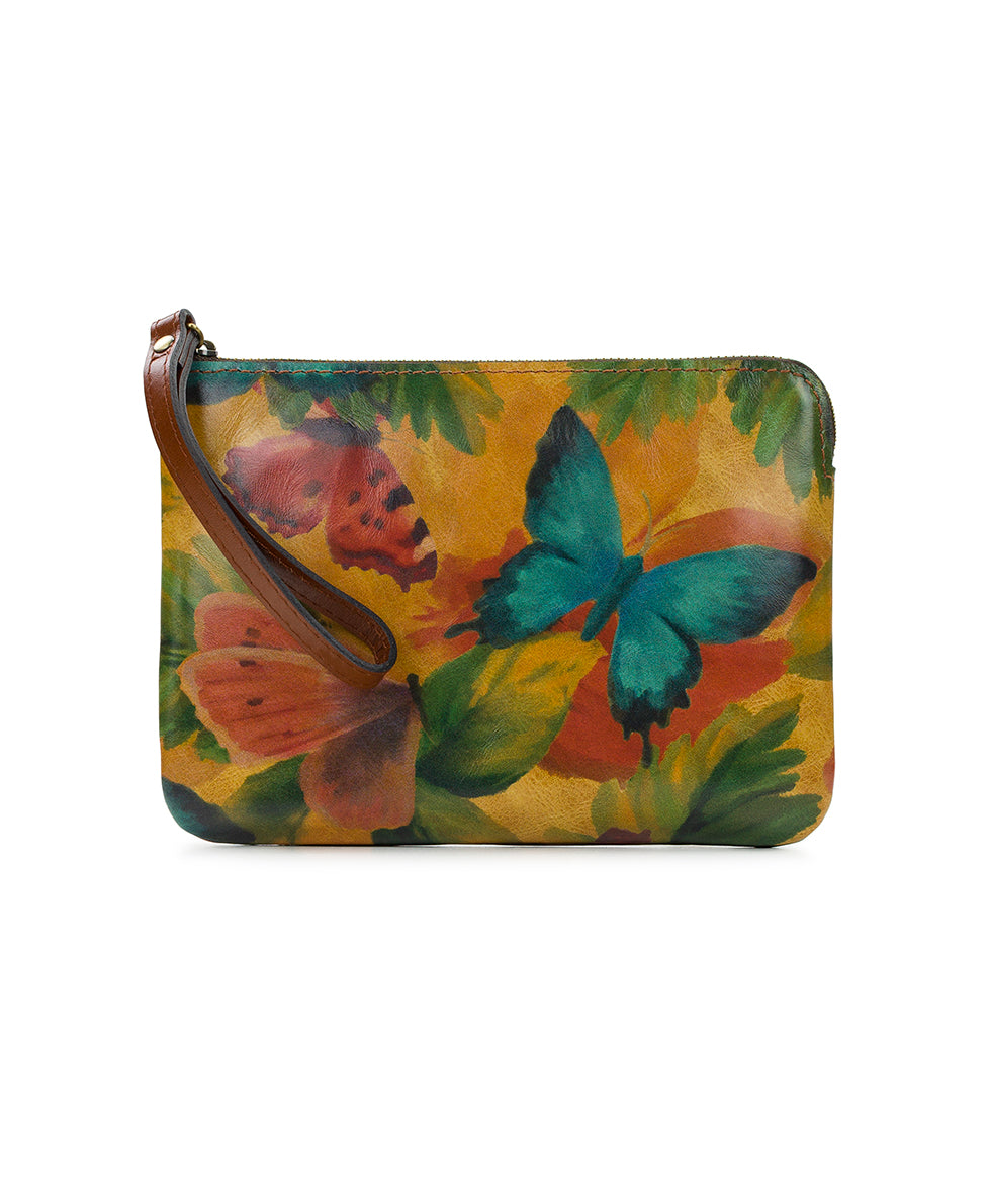 Patricia nash cassini tooled leather wristlet 2025