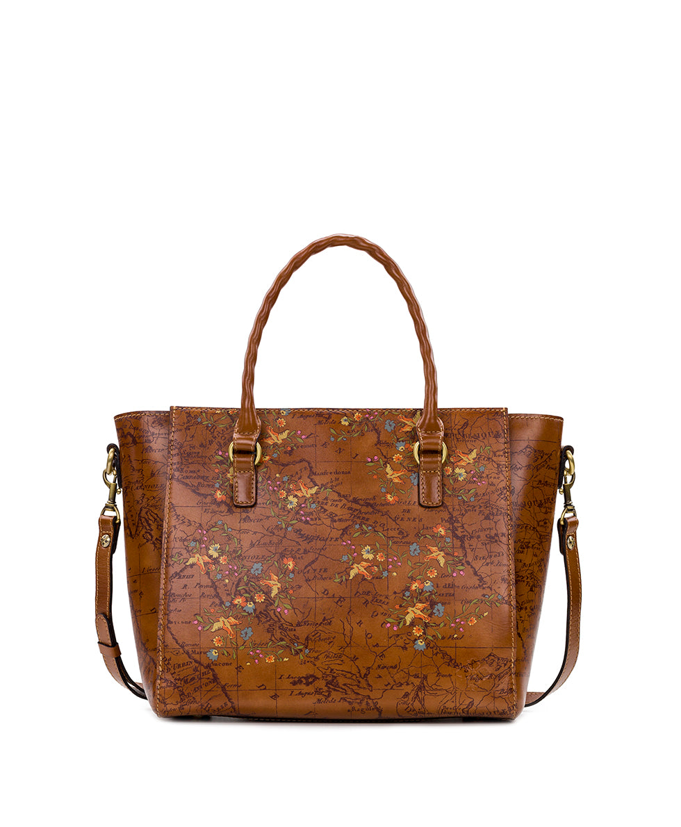 Mariola Tote Floral Map